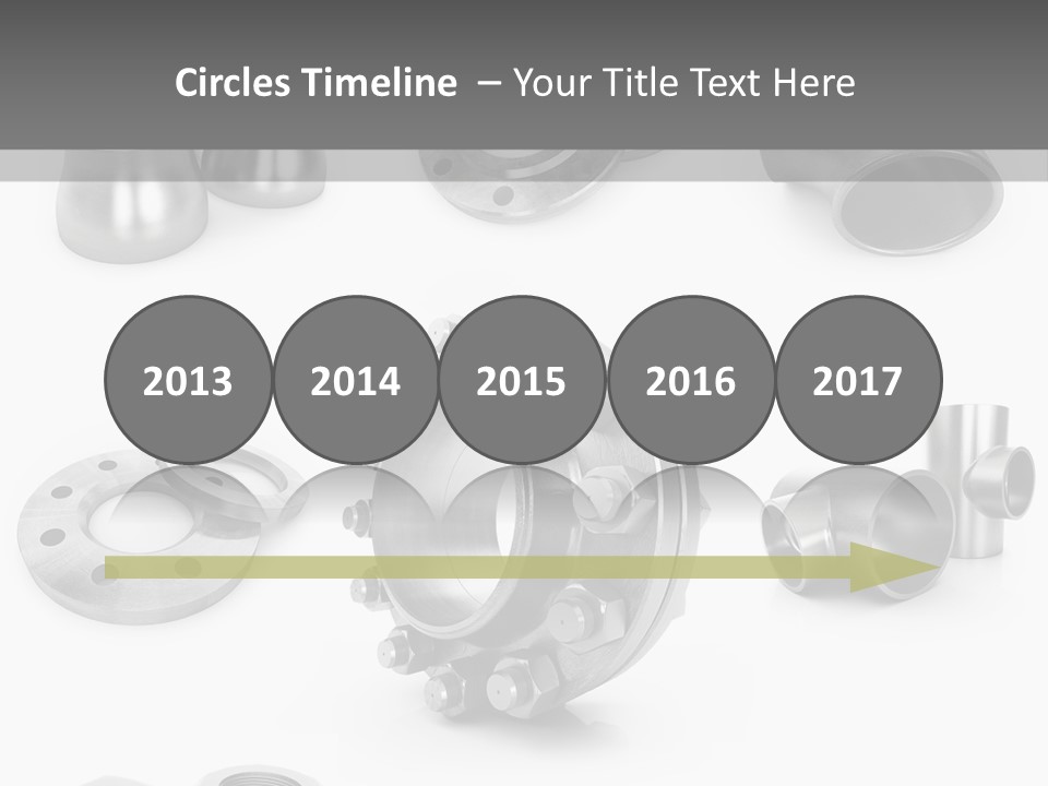 Sending Tube Metal PowerPoint Template