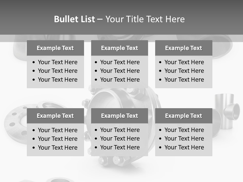 Sending Tube Metal PowerPoint Template