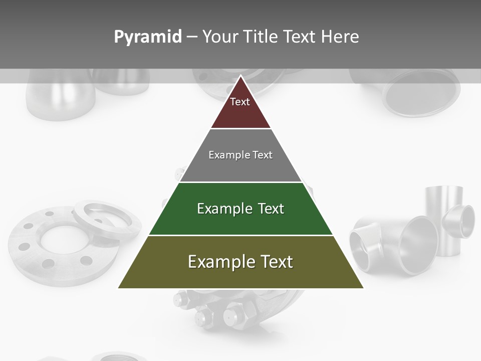 Sending Tube Metal PowerPoint Template