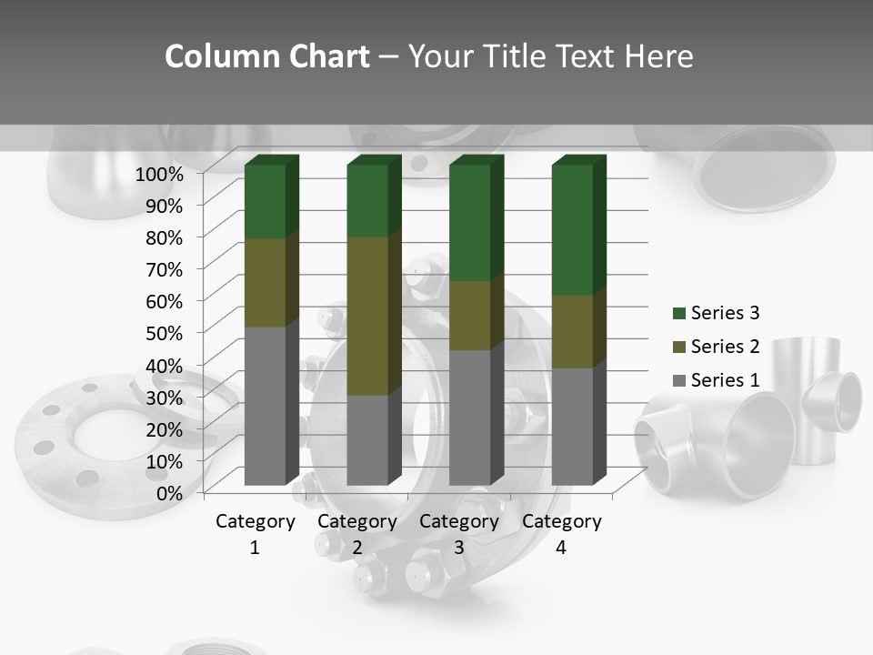 Sending Tube Metal PowerPoint Template