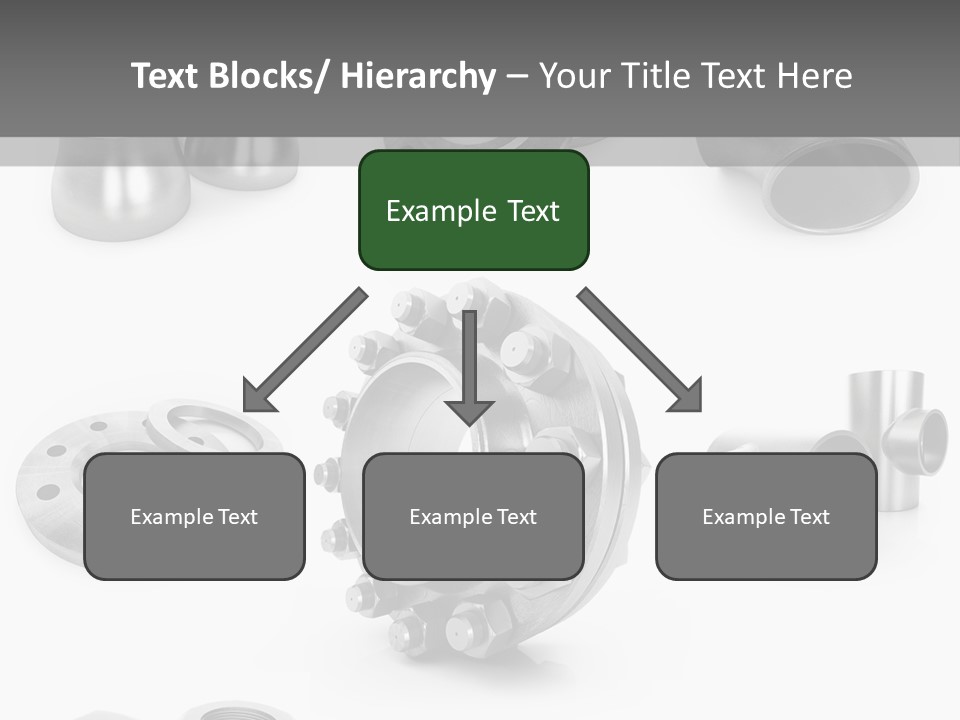 Sending Tube Metal PowerPoint Template