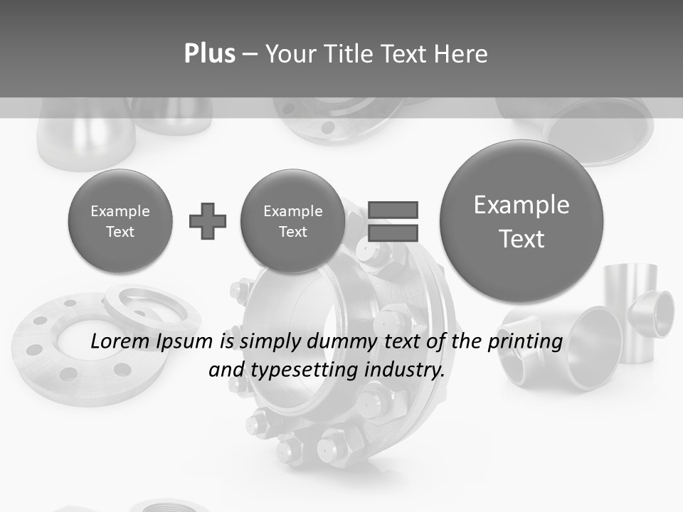 Sending Tube Metal PowerPoint Template