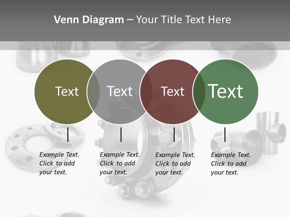Sending Tube Metal PowerPoint Template