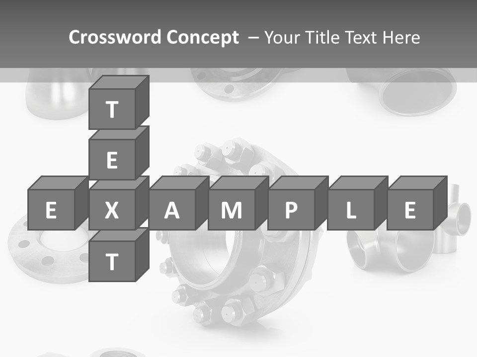 Sending Tube Metal PowerPoint Template