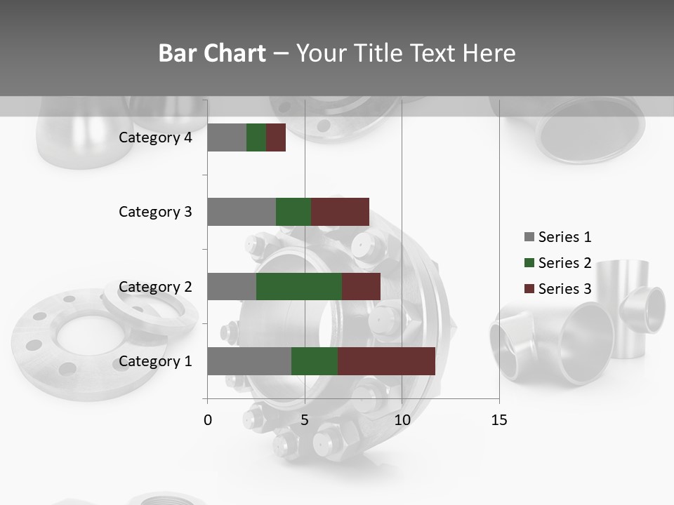 Sending Tube Metal PowerPoint Template