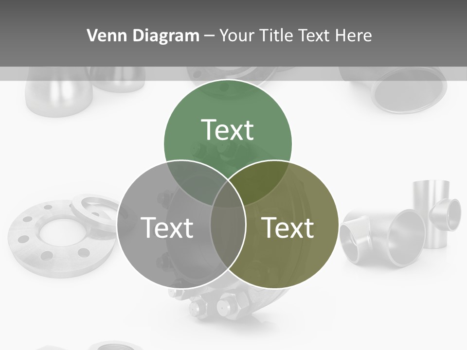 Sending Tube Metal PowerPoint Template