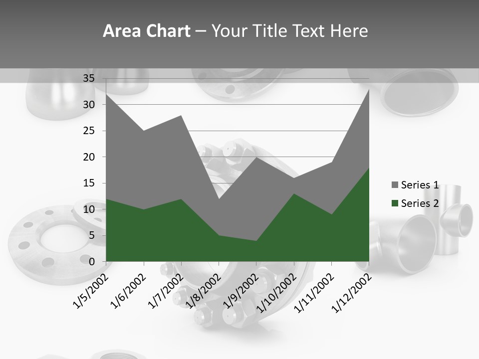 Sending Tube Metal PowerPoint Template