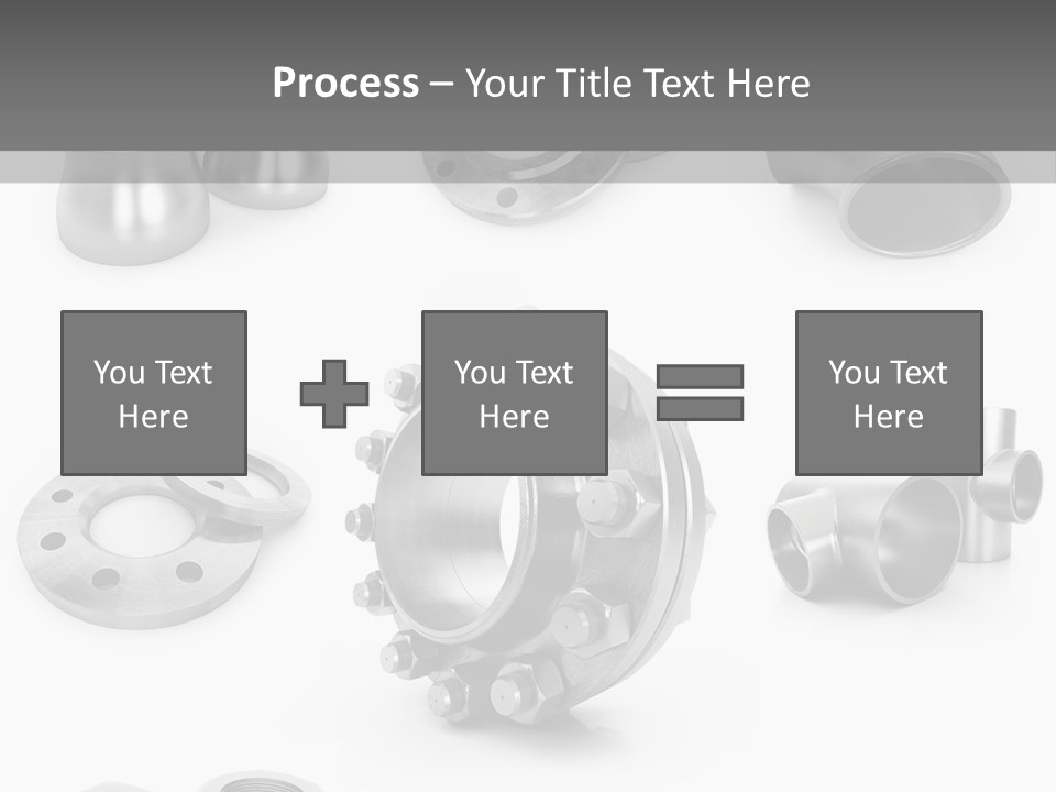 Sending Tube Metal PowerPoint Template