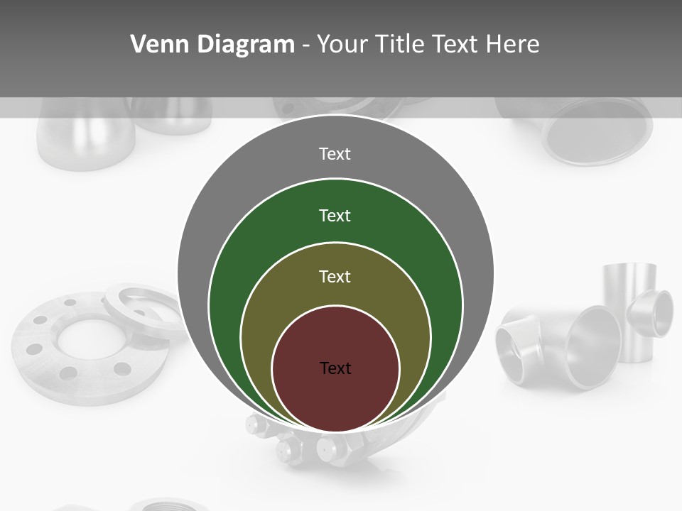 Sending Tube Metal PowerPoint Template