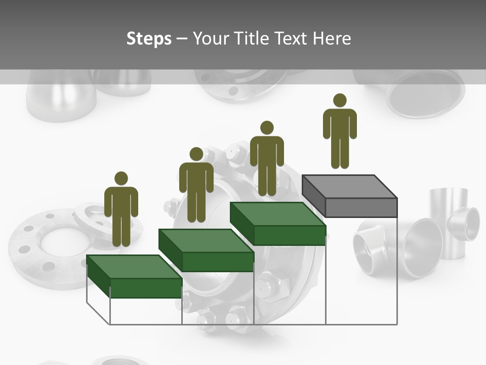 Sending Tube Metal PowerPoint Template
