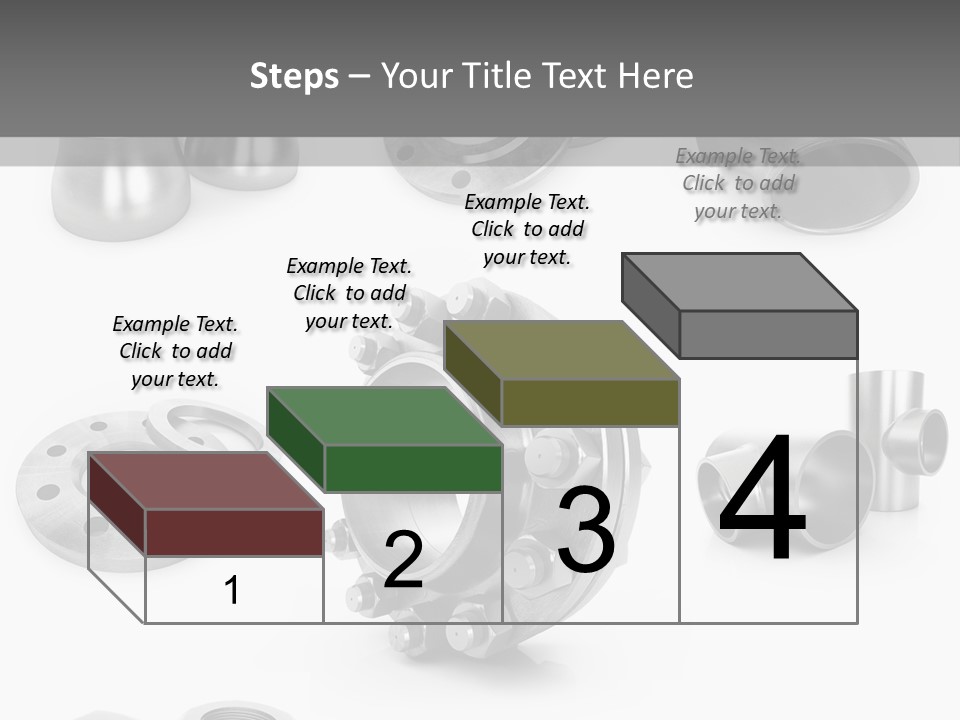 Sending Tube Metal PowerPoint Template