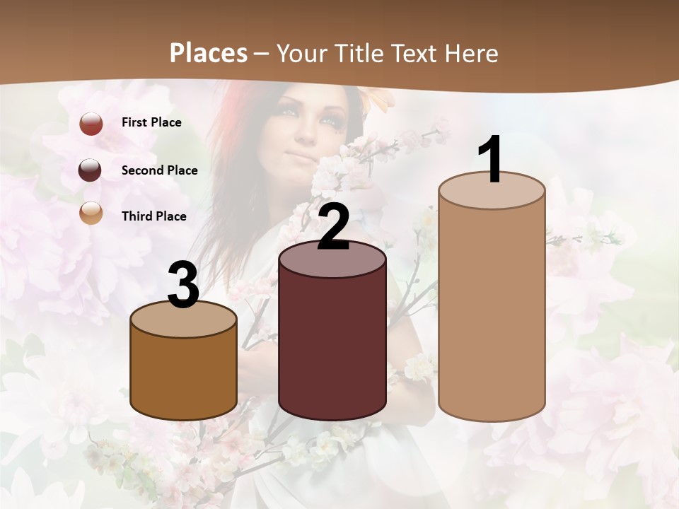 Close Up Cherry Body PowerPoint Template