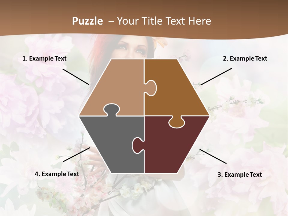 Close Up Cherry Body PowerPoint Template