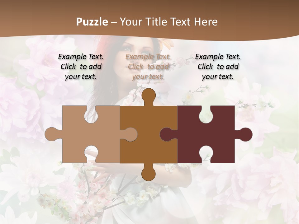 Close Up Cherry Body PowerPoint Template