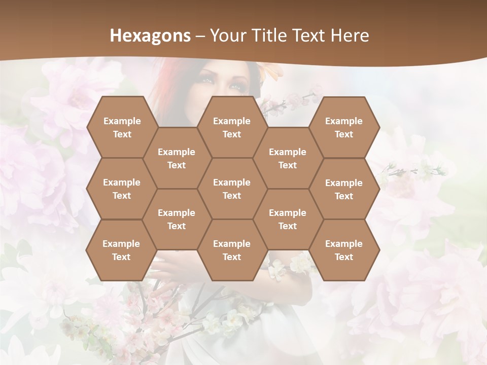 Close Up Cherry Body PowerPoint Template