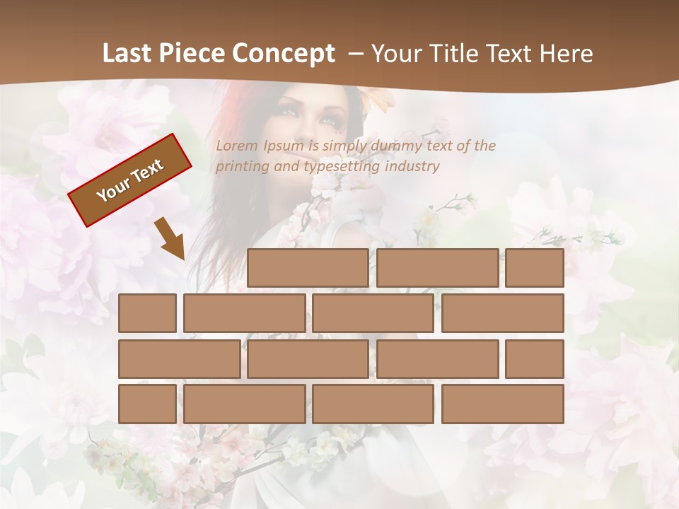 Close Up Cherry Body PowerPoint Template