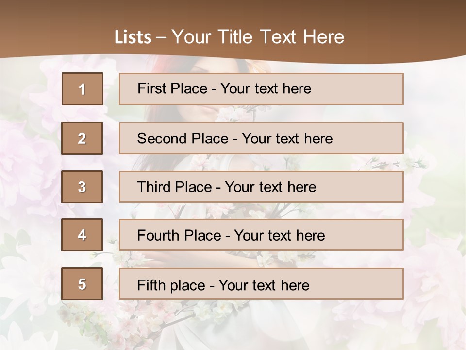 Close Up Cherry Body PowerPoint Template