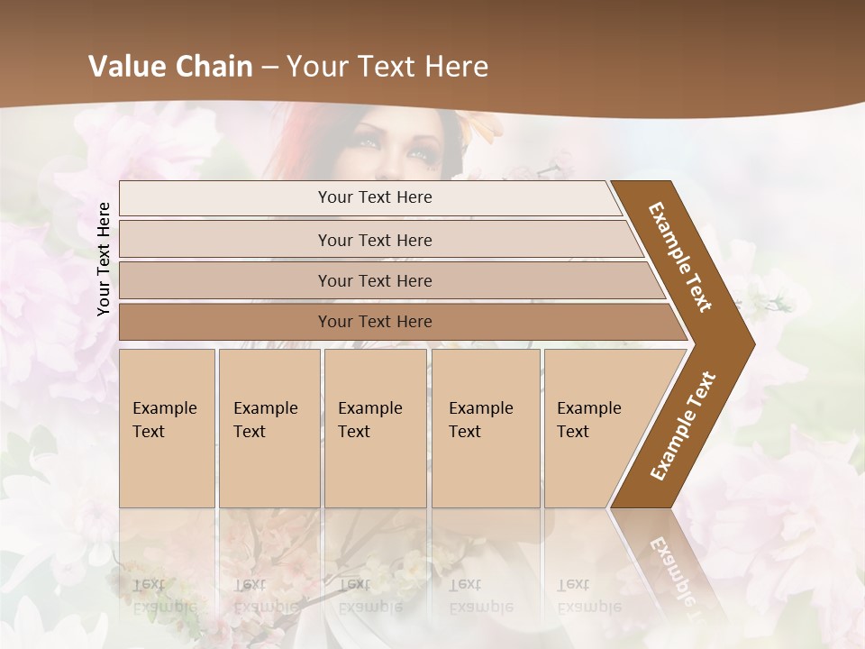 Close Up Cherry Body PowerPoint Template