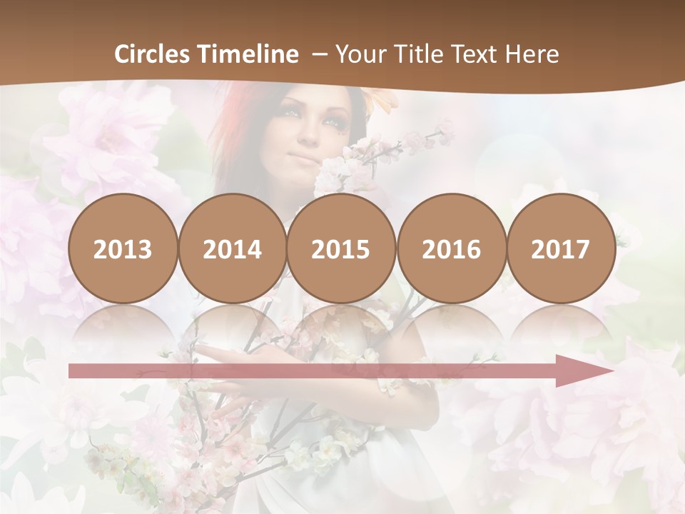 Close Up Cherry Body PowerPoint Template