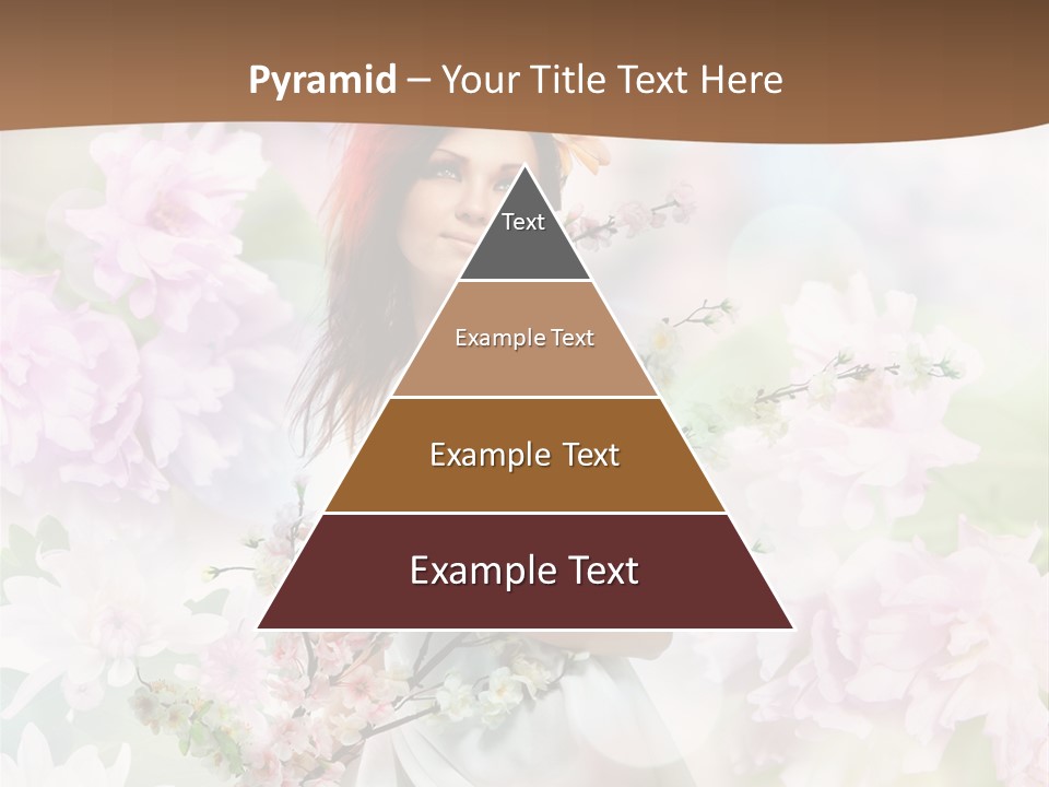 Close Up Cherry Body PowerPoint Template