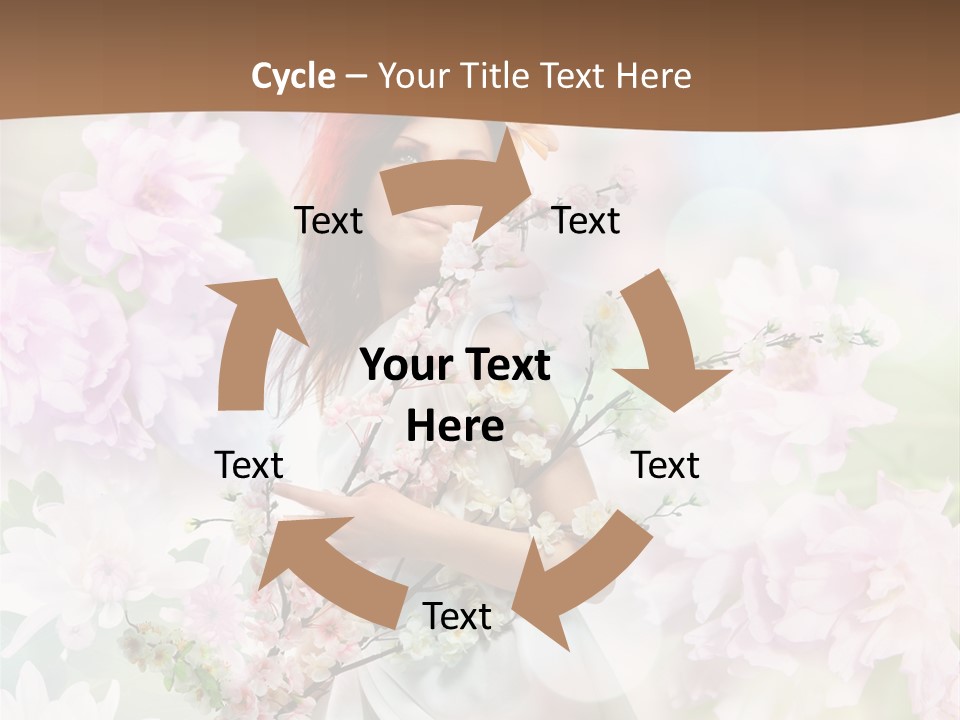 Close Up Cherry Body PowerPoint Template