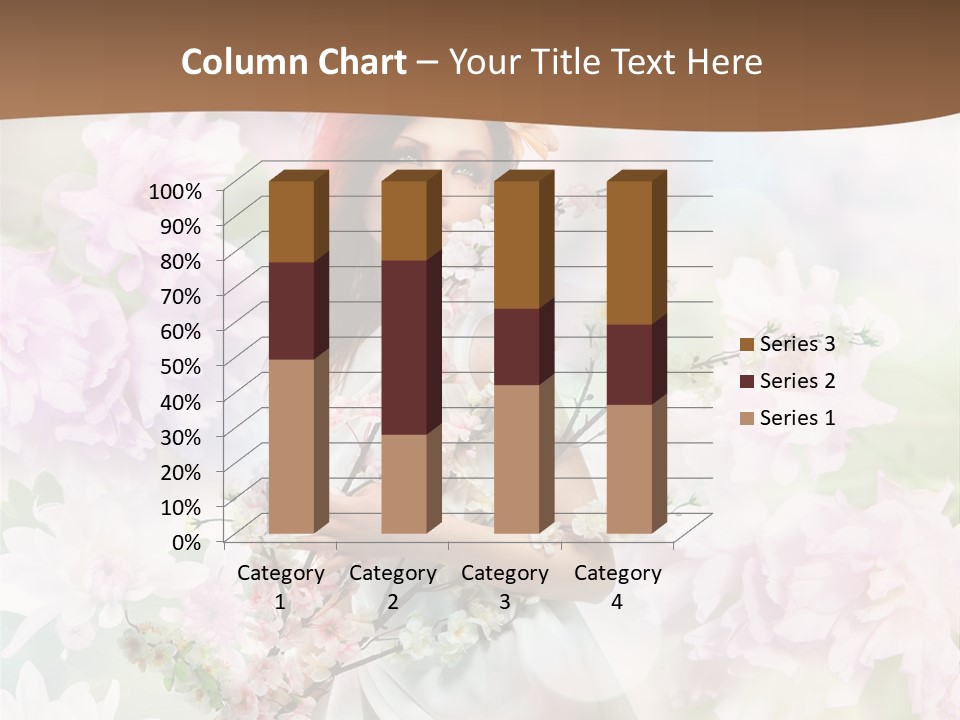 Close Up Cherry Body PowerPoint Template