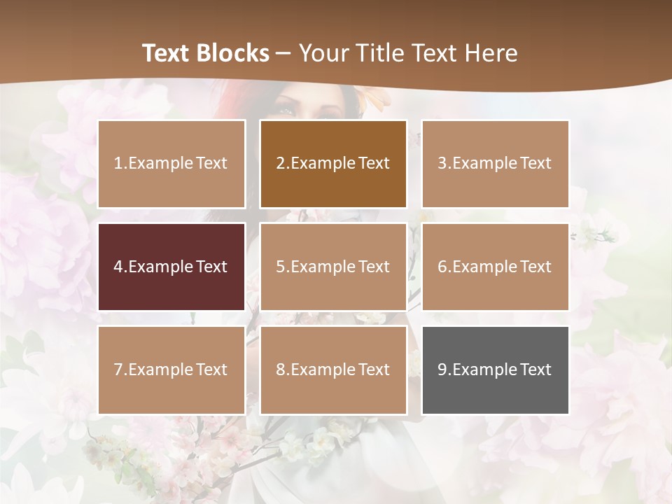 Close Up Cherry Body PowerPoint Template