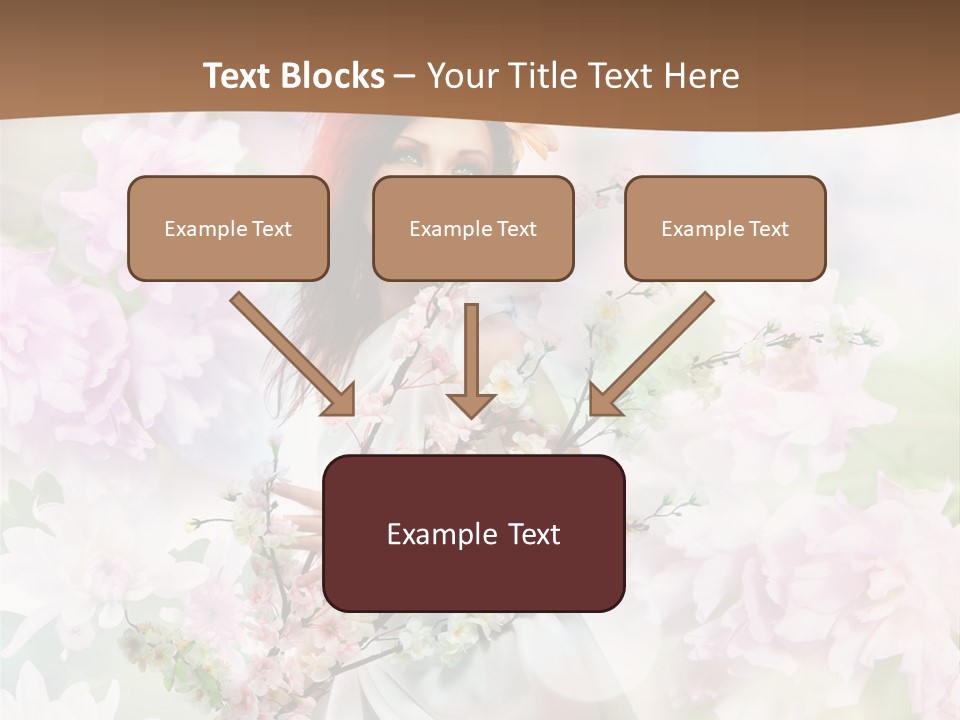 Close Up Cherry Body PowerPoint Template