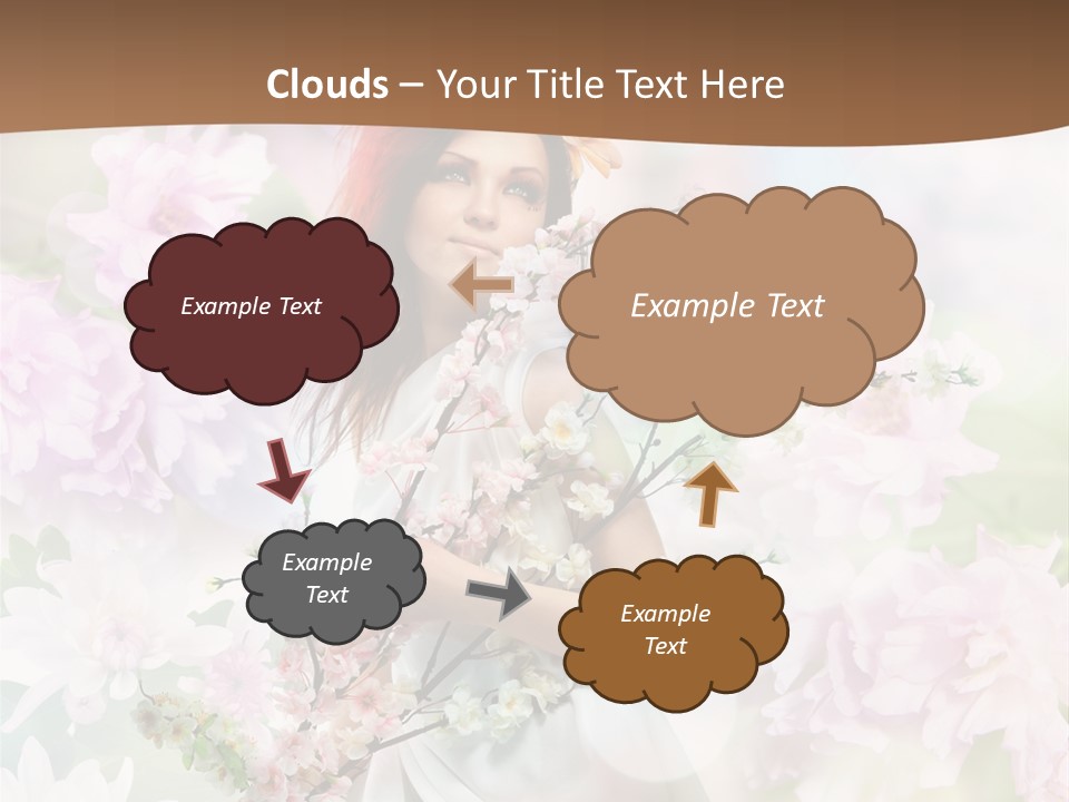 Close Up Cherry Body PowerPoint Template