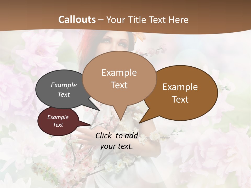 Close Up Cherry Body PowerPoint Template