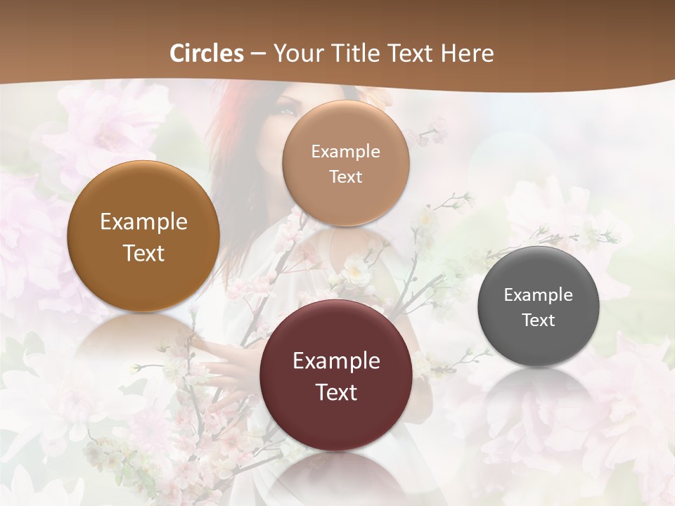 Close Up Cherry Body PowerPoint Template