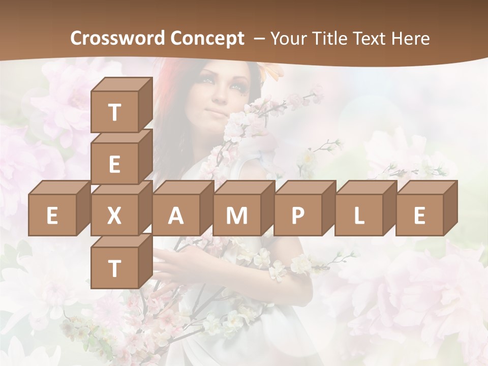 Close Up Cherry Body PowerPoint Template