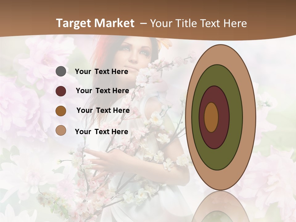 Close Up Cherry Body PowerPoint Template