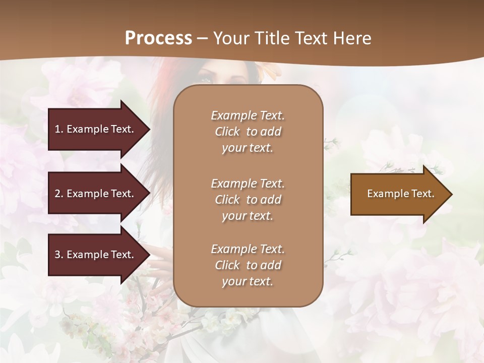 Close Up Cherry Body PowerPoint Template
