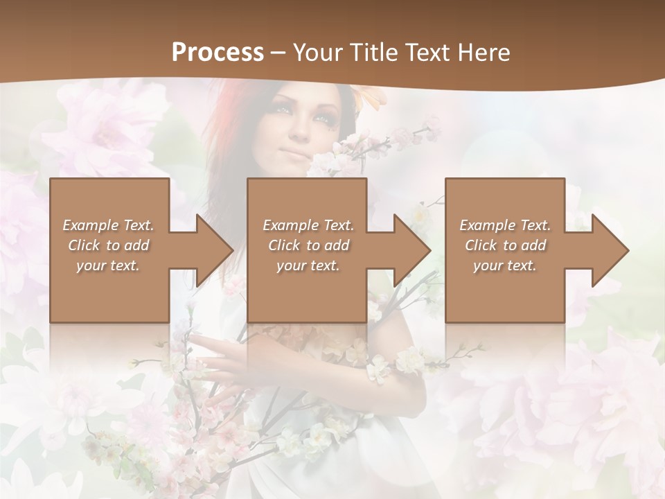 Close Up Cherry Body PowerPoint Template