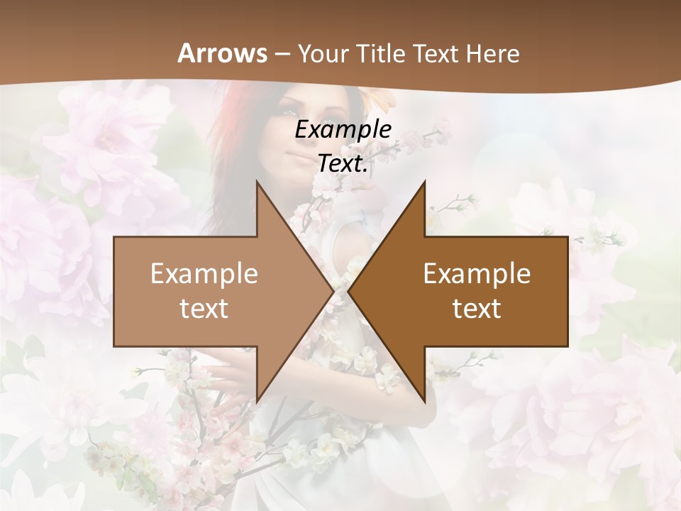 Close Up Cherry Body PowerPoint Template