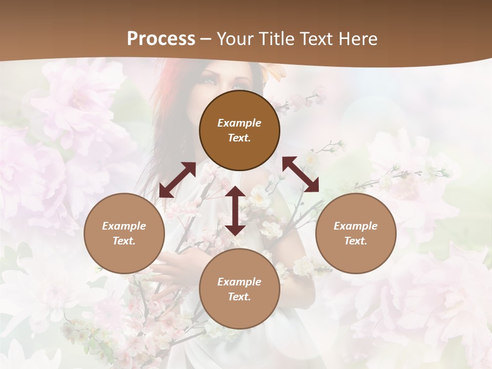 Close Up Cherry Body PowerPoint Template