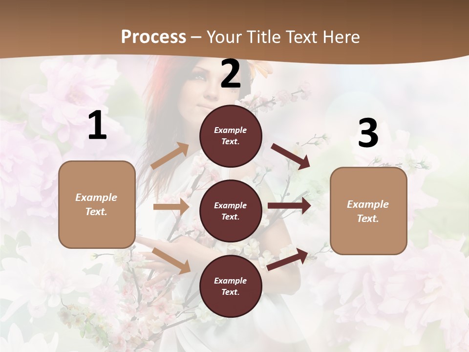 Close Up Cherry Body PowerPoint Template