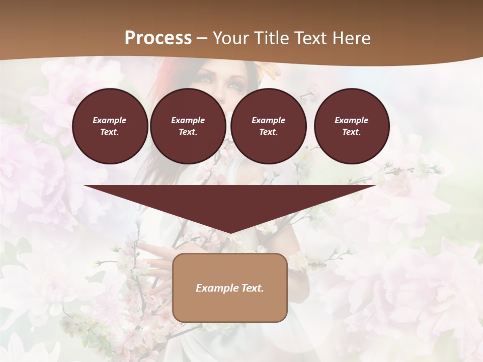 Close Up Cherry Body PowerPoint Template