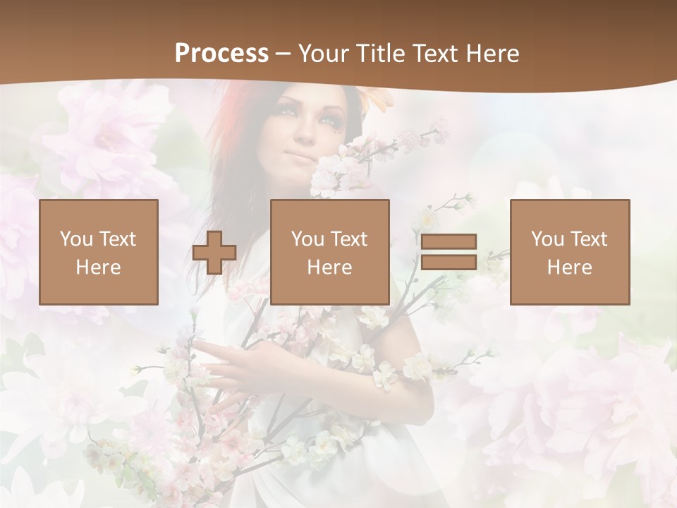 Close Up Cherry Body PowerPoint Template