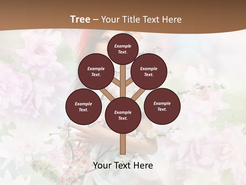 Close Up Cherry Body PowerPoint Template