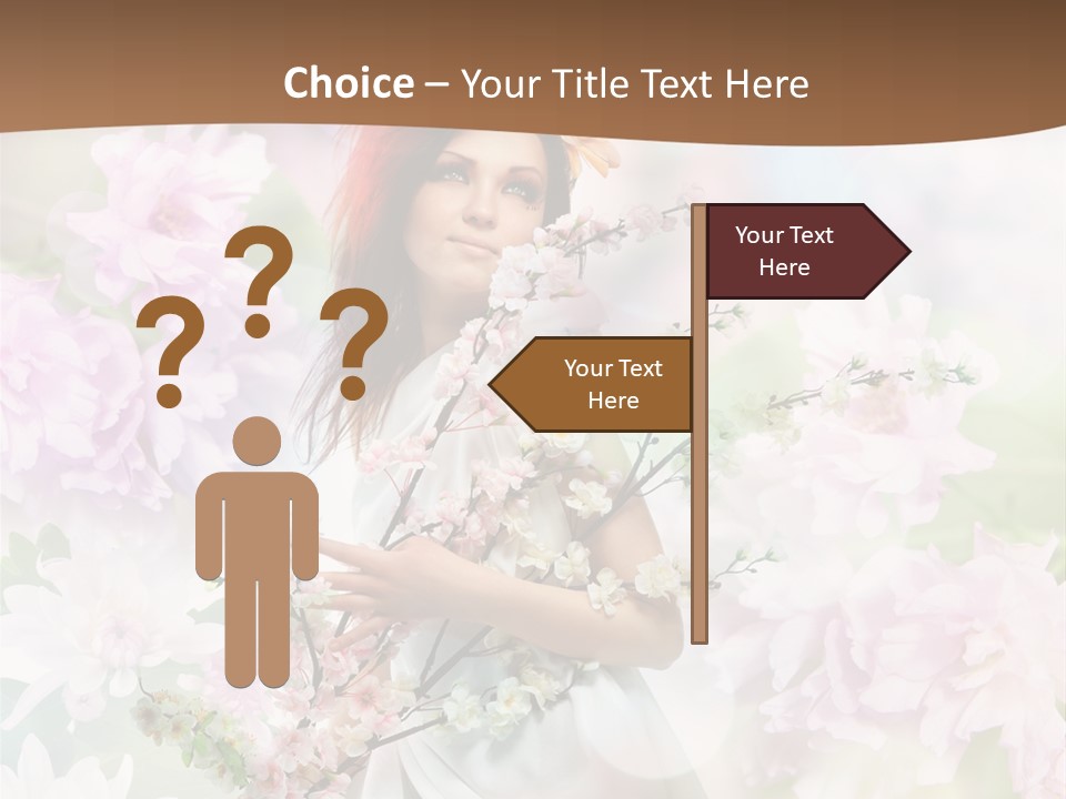 Close Up Cherry Body PowerPoint Template