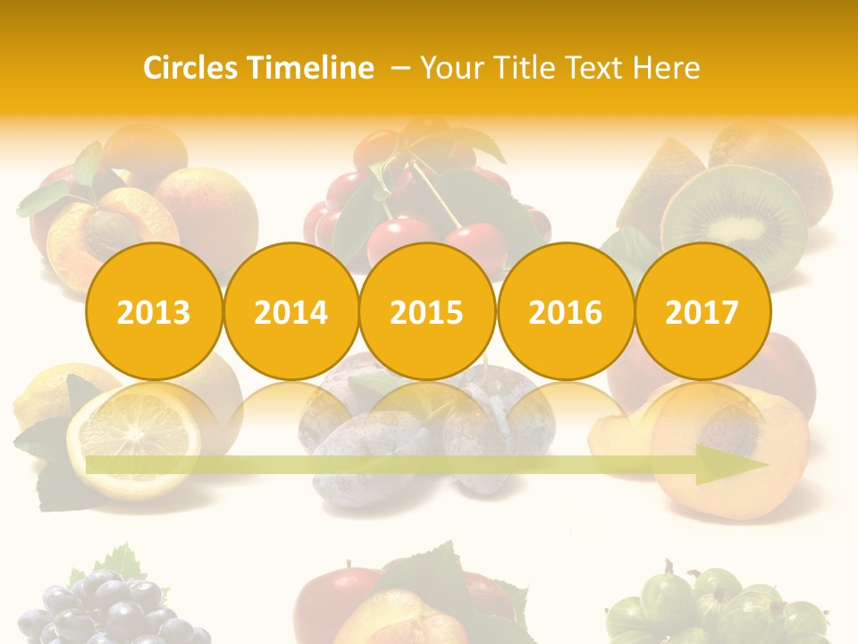 Strawberry Blackberry Melon PowerPoint Template