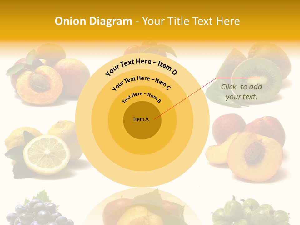 Strawberry Blackberry Melon PowerPoint Template