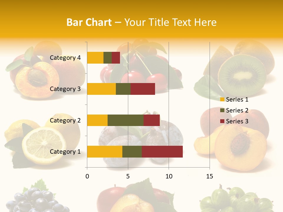 Strawberry Blackberry Melon PowerPoint Template