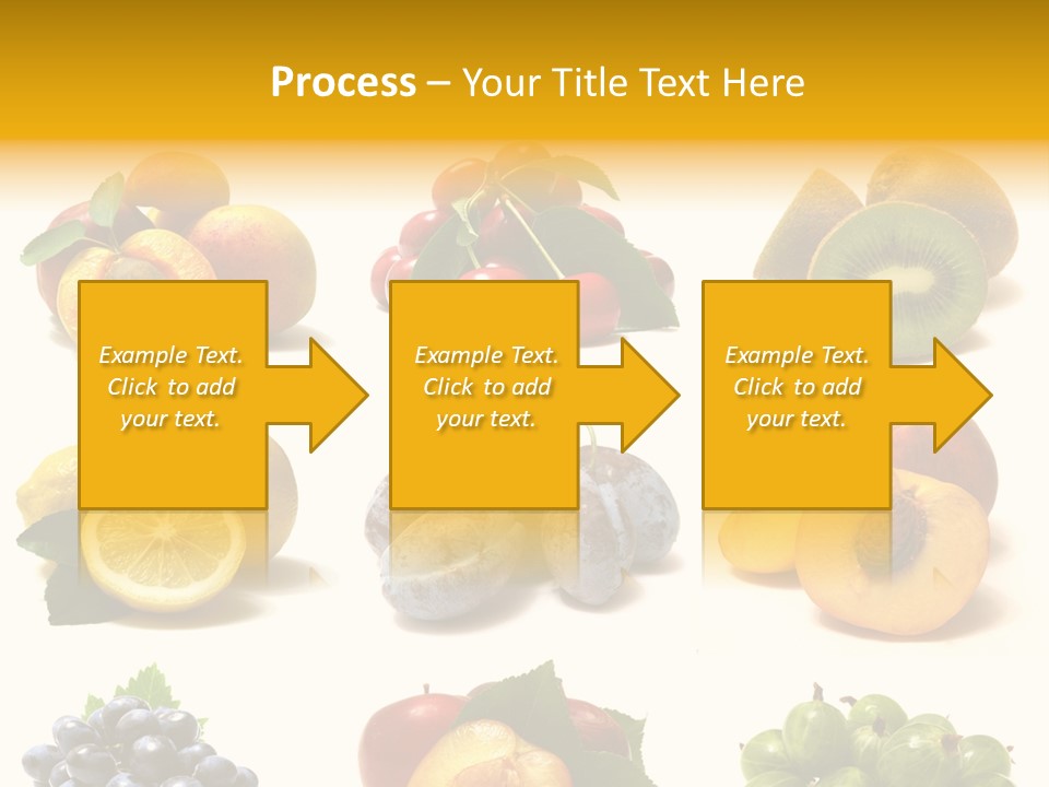 Strawberry Blackberry Melon PowerPoint Template