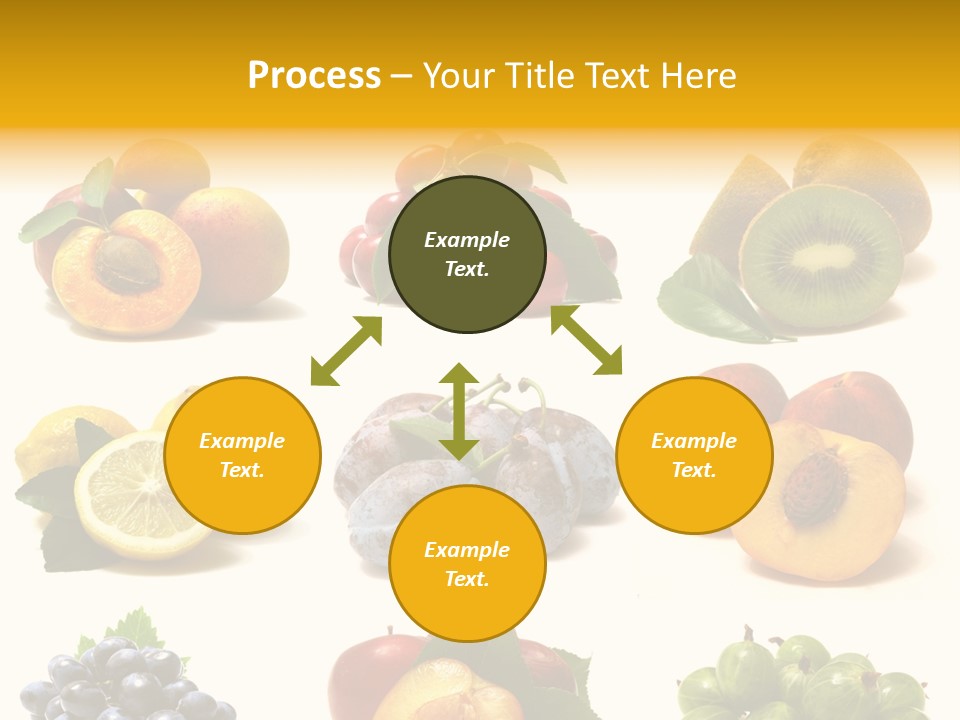 Strawberry Blackberry Melon PowerPoint Template