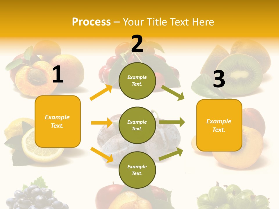 Strawberry Blackberry Melon PowerPoint Template