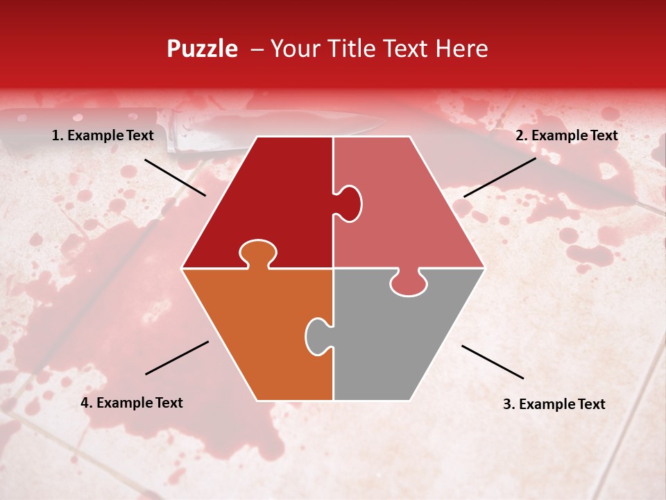 Die Red Suicide PowerPoint Template