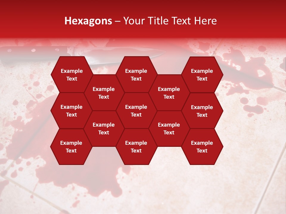 Die Red Suicide PowerPoint Template